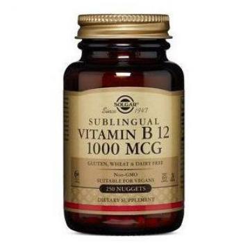 Solgar 1000 µg B12 Sublinguala Tabletter – 100-pack