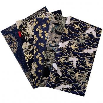 Tela de patchwork estampada, 5 piezas, 20x25 cm, para costura artesanal