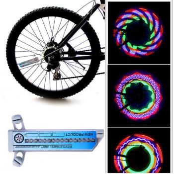 3D LED Bike Wheel Illumination