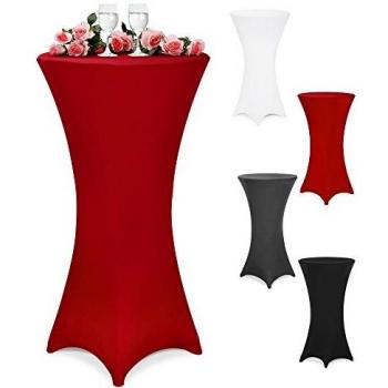 Pañuelo de cóctel rojo 70 cm