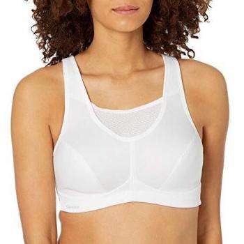 Glamorise Women's White No Bounce Bra 40-DD