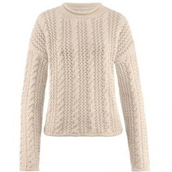 Hessnatur Bio-Baumwolle Zopf Pullover für Damen