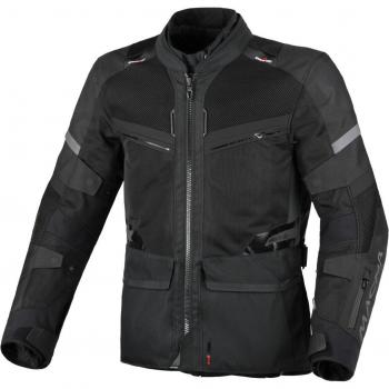 Motorradjacke Macna Captane in Schwarz