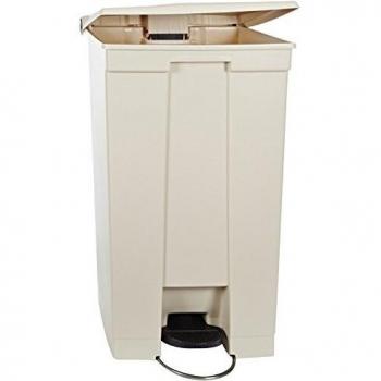 Rubbermaid 23 Gallon Fire-Safe Step-On Receptacle, Beige