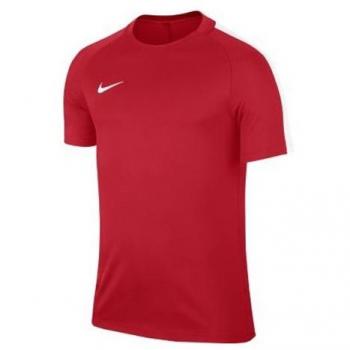 Nike Youth Dry Squad 17 Short Sleeve Tee, University Red/White, XL