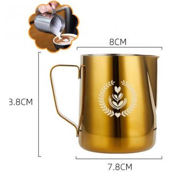 350ml Stainless Steel Coffee Frothing Jug