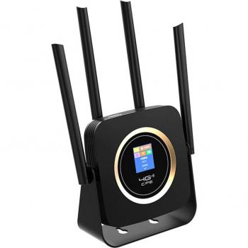 4G LTE WiFi Router with 3000mAh Battery and LAN Connectivity