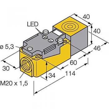 Turck Sensor NI35-CP40-AP6X2 DC, pnp, no