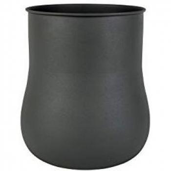 Graue VASE BLOB XL von Zuiver – Powder Coated Iron, 23 × 23 × 28 cm