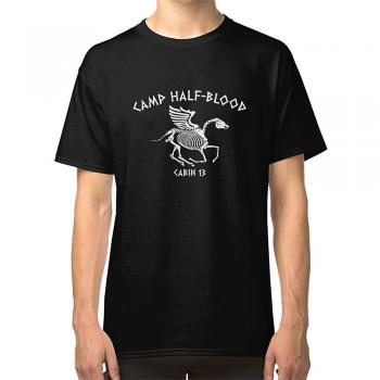 Camiseta RockShark Camp Half-Blood Cabin 13 Versión 2 Color Negro M