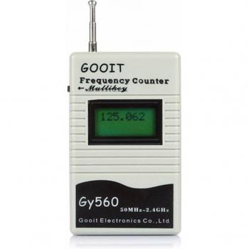 Mini Contador de Frecuencia GY560 50MHz-2.4GHz para Radios Ham