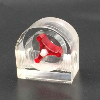 2-Way Flow Meter with G1/4 Thread for PC Cooling