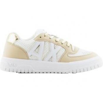 Armani Exchange Women's Beige Sneakers, Size 3 UK
