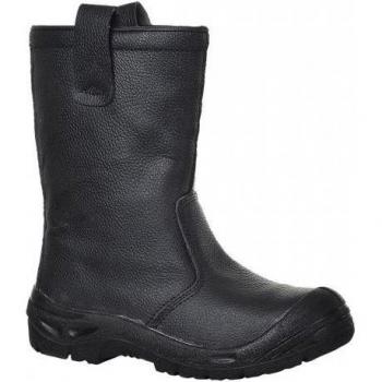 Hernen Steelite Rigger Laars, Lederen & Anti‑Scuff – Portwest