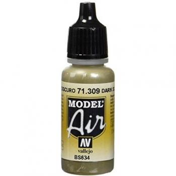 Vallejo 17 ml Modell Air – Dunkles Schiefergrau