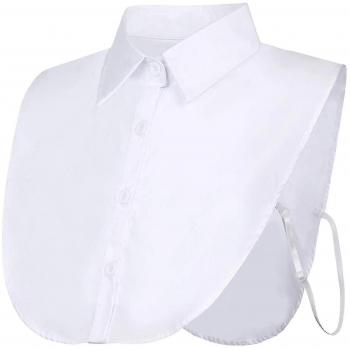 Cuello Falso Blanco para Camisas