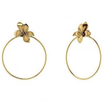 Pendientes de aro P D Paola Plata de Ley 925