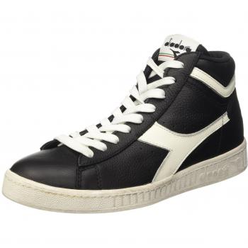 Diadora Game L High Waxed, Sneakers Unisex Adulto, Nero