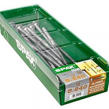 Spax Wirox Washer Head Torx Wood Construction Screws 6mm 160mm Pack