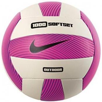 Nike Erwachsenen-Volleyball 1000 Softset – Hyper Pink/Weiß/Hyper Grape/Schwarz (OSFM)