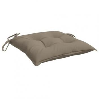 Cojines decorativos para silla 2 uds tela Oxford 40x40x7 cm