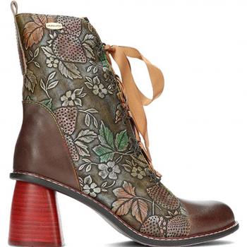 Botas Elegantes Laura Vita Evcao311 Choco para Mujer
