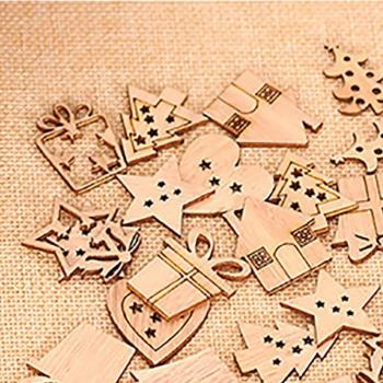 Kit de bricolage Noël en bois 25 pièces