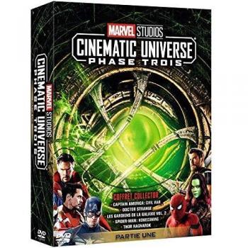 Coffret DVD Marvel Studios : Phase 3 Partie 1