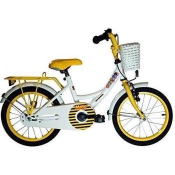 BICICLETA para Niñas Studio 100 Maya 16 Pulgadas Blanco/Amarillo