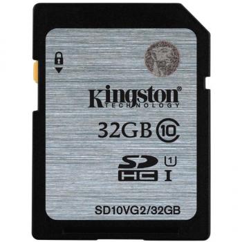 Kingston Technology SD10VG2/32GB 32 GB UHS Class 1/Class 10 SDHC Flash Memory Card