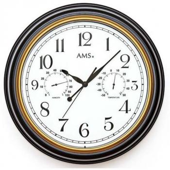 AMS 9487 Garten Wanduhr Antik