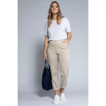 Pantaloni Ulla Popken modello Sophie marroni