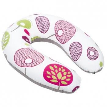 Babymoov Doomoo Coussin de Maternité, Fleur Prune