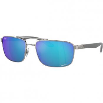 Ray-Ban RB3737CH 004/A1 Polarized Sunglasses Gunmetal Size 60