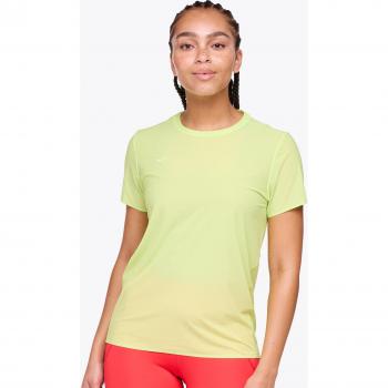 HOKA Airolite Damen Laufshirt Kurzarm in Lettuce Größe M