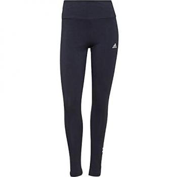 Leggings adidas Essentials High-Waisted Logo blu marino bianco donna