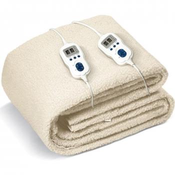 Johnson Relax Scaldaletto 160x160 cm in Lana Sintetica