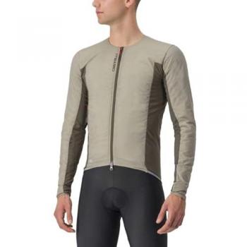 Maglia Castelli Fly Jack-sey GORE-TEX INFINIUM™ manica lunga leggera grigio scuro