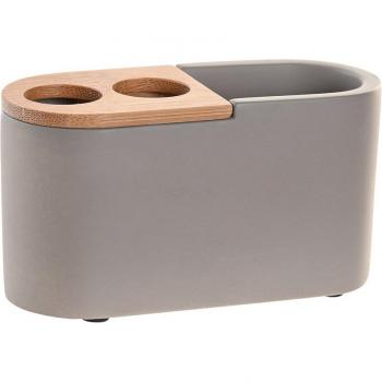 Calice 11x4,5x6 cm in bambù e cemento DKD Home Decor