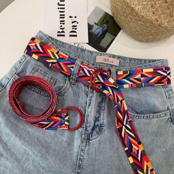 Sangle D‑Loop Ethnique pour Robe Jeans