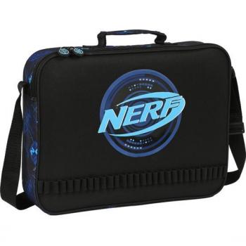 Cartable portefeuille NERF Boost SAFTA noir enfant avec boucle de sécurité en nylon synthétique