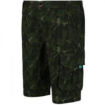 Regatta Shorewalk Pantalones Cortos Niños Racing Green Camo 3 Años