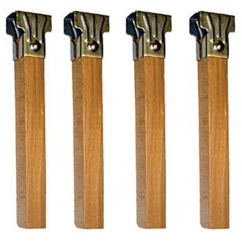 Soporte de 4 Patas en Madera 25 cm, 30×30 mm