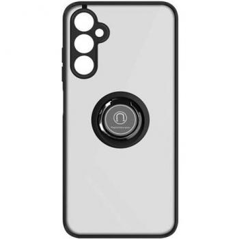 Support Noir à Bague Métallique – Coque Samsung Galaxy A05s AVIZAR