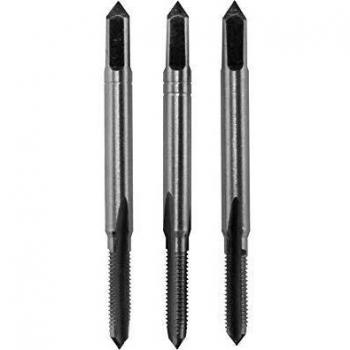 Metric Hand Tap Set M1.6 Right-Hand Cutting HSS 3-Piece