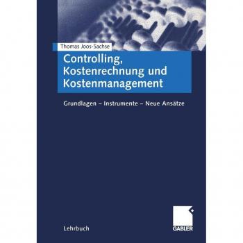 Controlling Kostenrechnung und Kostenmanagement