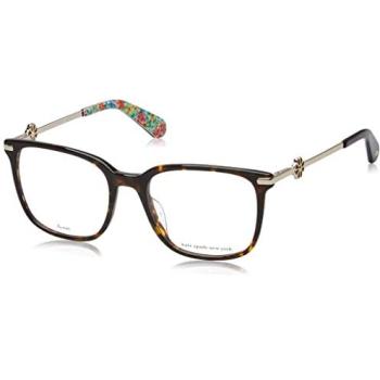 Kate Spade Ilana 086 Women’s Tortoiseshell Frame 52 – Blue‑Light Blocking (Frame Only)