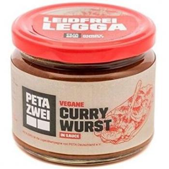 Peta Zwei Currywurst Vegan – 270 g – 5,50 €
