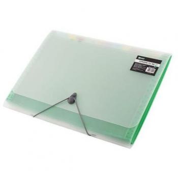 Cartella Professionale A4 Verde 12 Cassetti