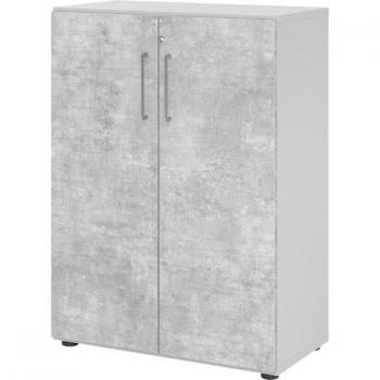 Schrank 3OH 80x42x110cm Grau/Beton zerlegt